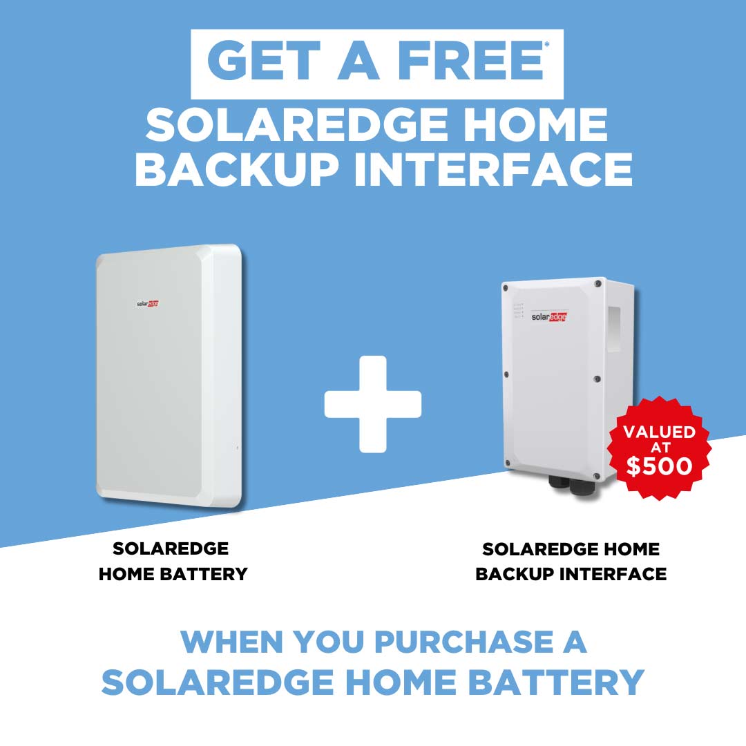 Free SolarEdge Home Backup Interface Offer