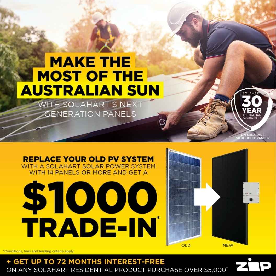 Solar Power System Trade In Offer from Solahart Hervey Bay