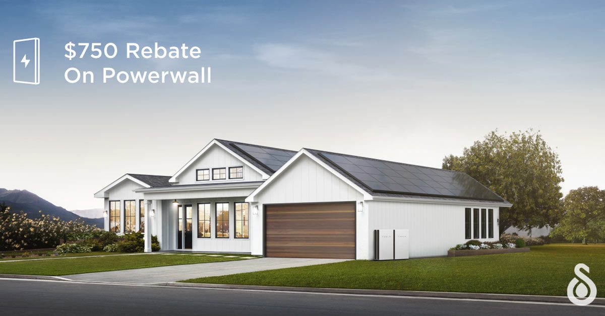 $750 Rebate Now Available for Tesla Powerwall